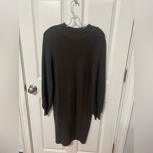 Simply Vera Vera Wang Chic green Long Sleeve sweater dress